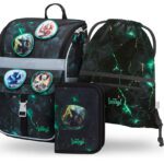 BAAGL SET 3 Zippy Draci: aktovka, penál, sáček