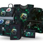 BAAGL SET 5 Zippy Draci: aktovka, penál, sáček, zástěra, peněženka