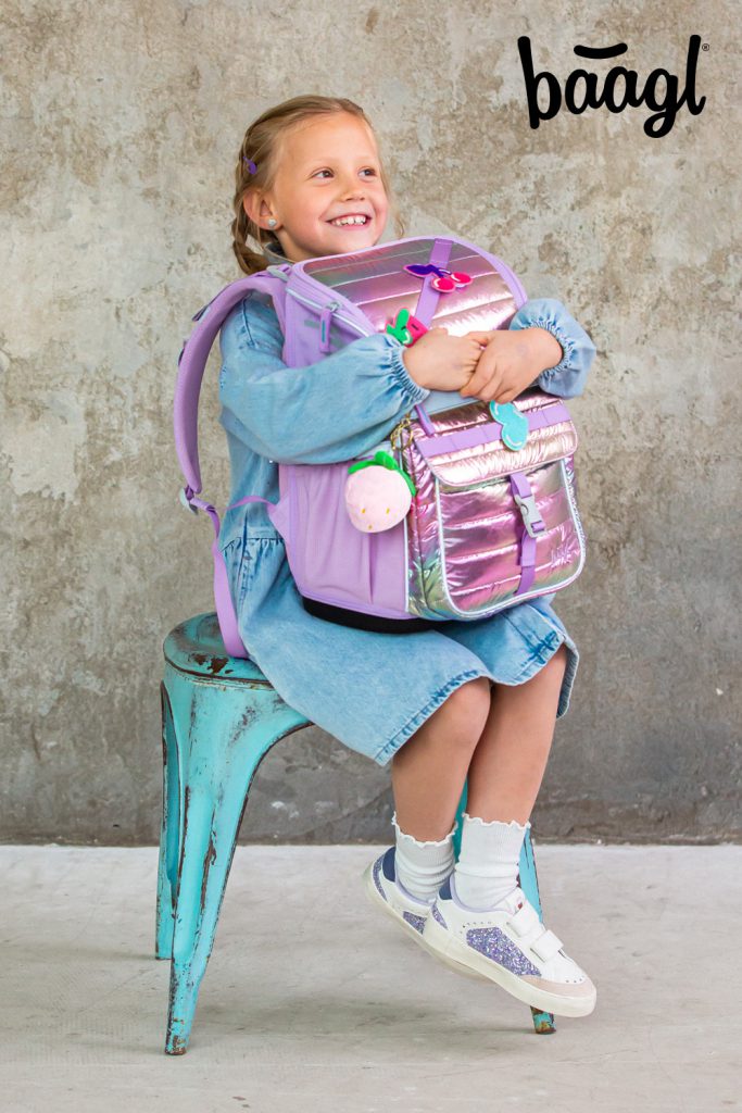 Školní set BAAGL Zippy Lavender - aktovka, penál, sáček, zástěra, peněženka - Obrázek 7