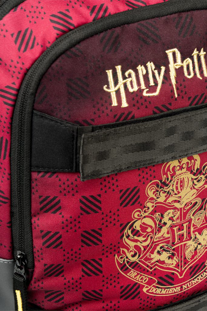 BAAGL Školní batoh Skate Harry Potter Bradavice vínový - Obrázek 10