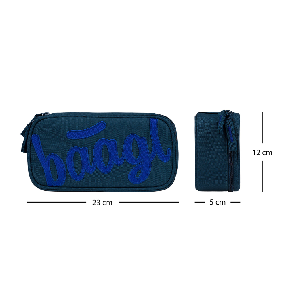 BAAGL Školní penál etue Logo modrý GRS - Obrázek 4
