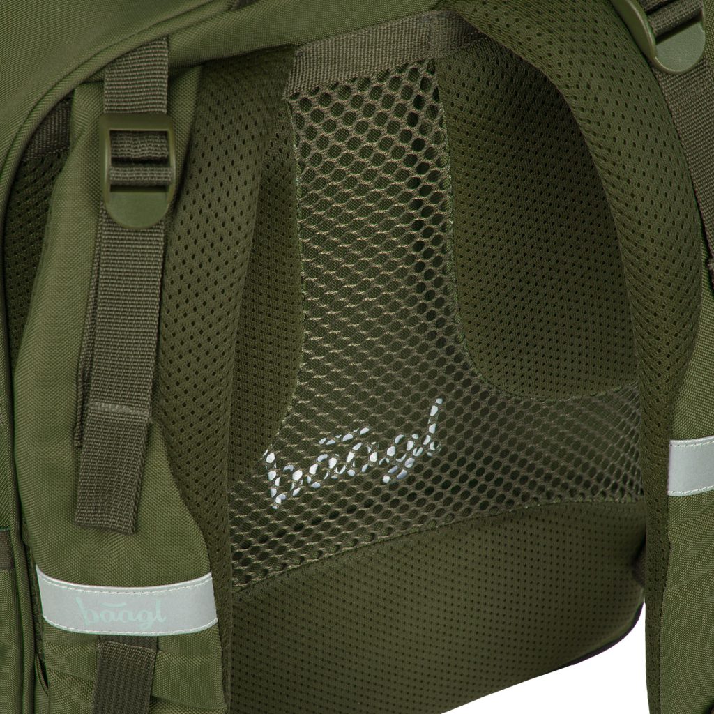 BAAGL Školní batoh Skate Olive GRS - Obrázek 10