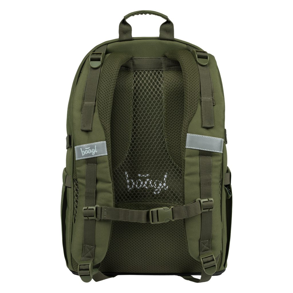Školní set BAAGL Skate Olive GRS - batoh, penál, sportovní taška - Obrázek 11