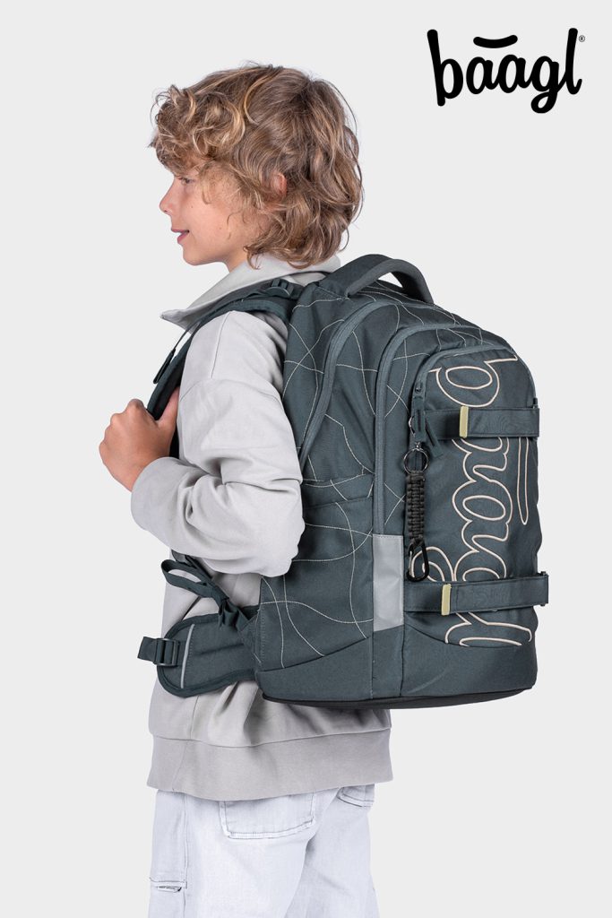 Školní set BAAGL Skate Max Wave - batoh, penál, sáček GRS - Obrázek 6