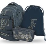 BAAGL SET 3 Skate Max Wave: batoh, penál, sáček GRS