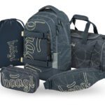 BAAGL SET 5 Skate Max Wave: batoh, penál, sáček, sportovní taška, ledvinka GRS