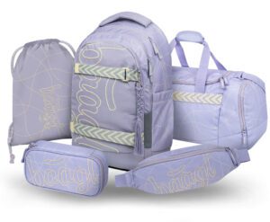 BAAGL SET 5 Skate Max Mishmash: batoh, penál, sáček, sportovní taška, ledvinka GRS