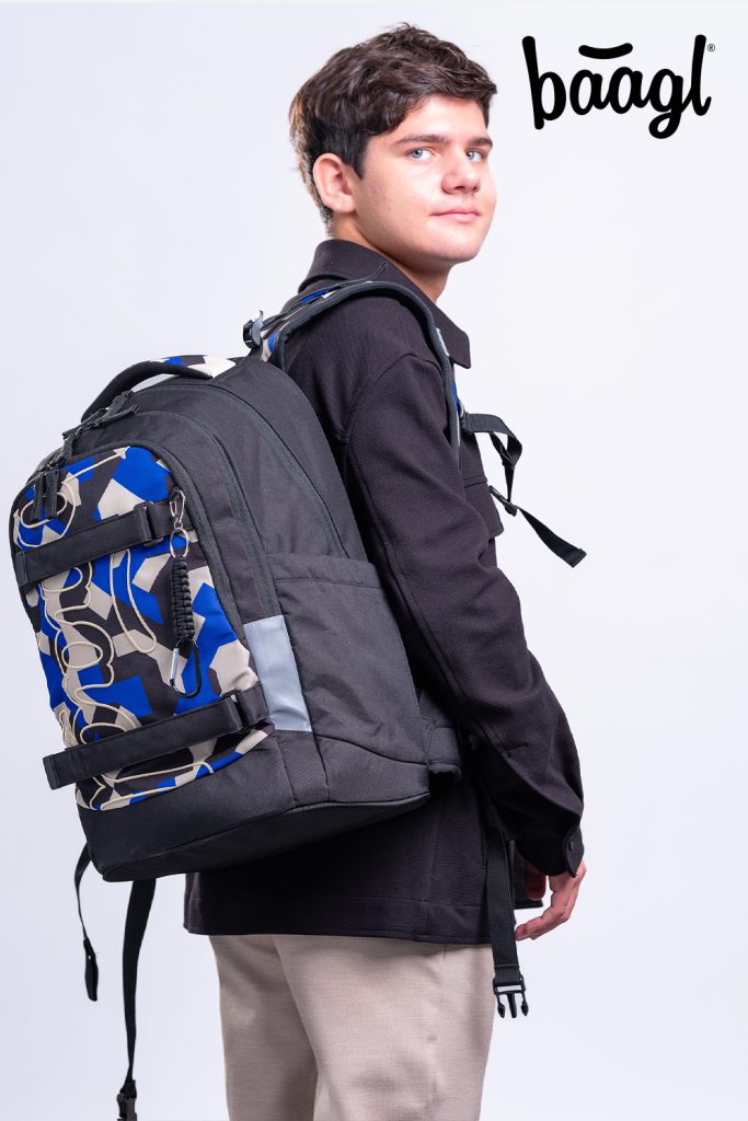 Školní set BAAGL Skate Max Variety - batoh, penál, sáček, sportovní taška, ledvinka GRS - Obrázek 9