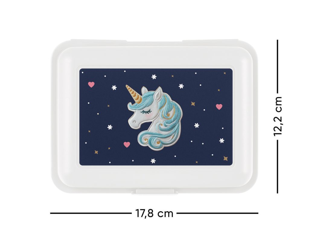 BAAGL Box na svačinu Unicorn Gold - Obrázek 2