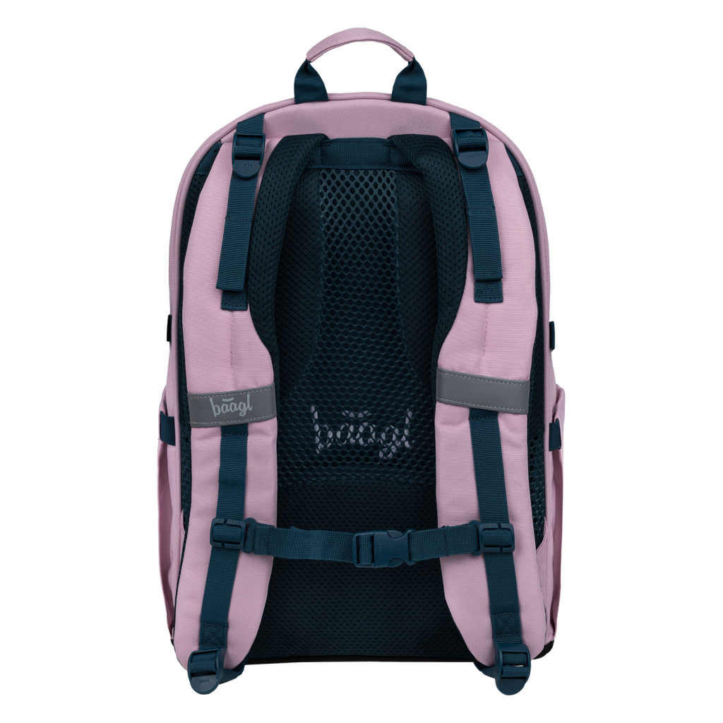 Školní set BAAGL Skate Rose GRS - batoh, penál, sportovní taška, ledvinka, obal na notebook - Obrázek 4