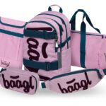 BAAGL SET 5 Skate Rose: batoh, penál, sportovní taška, ledvinka, obal na notebook GRS