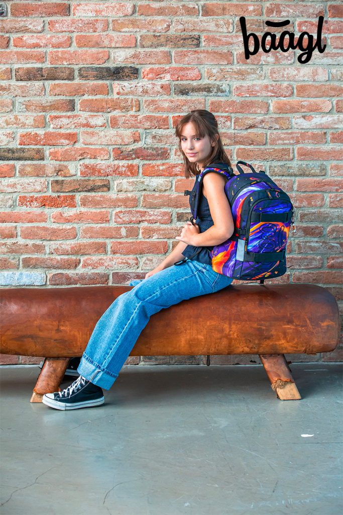 Školní set BAAGL Skate Vibe GRS - batoh, penál, sportovní taška, ledvinka, obal na notebook - Obrázek 8