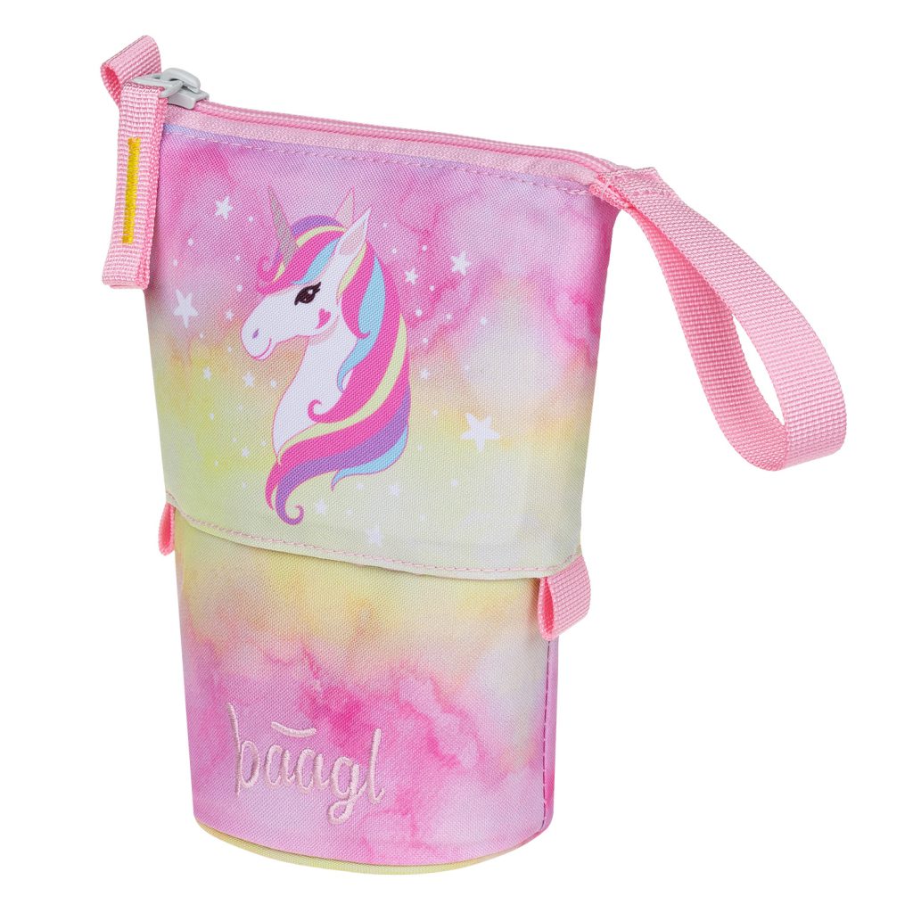 BAAGL Školní penál Pastelkovník Rainbow Unicorn GRS - Obrázek 2