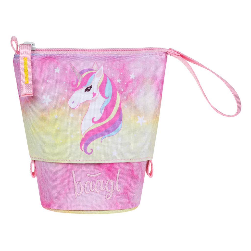 BAAGL Školní penál Pastelkovník Rainbow Unicorn GRS - Obrázek 3