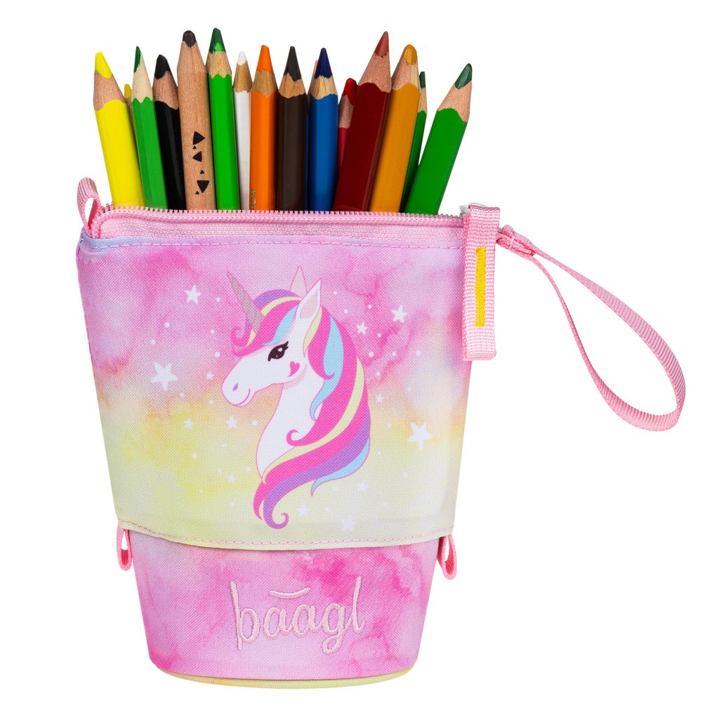 BAAGL Školní penál Pastelkovník Rainbow Unicorn GRS - Obrázek 5