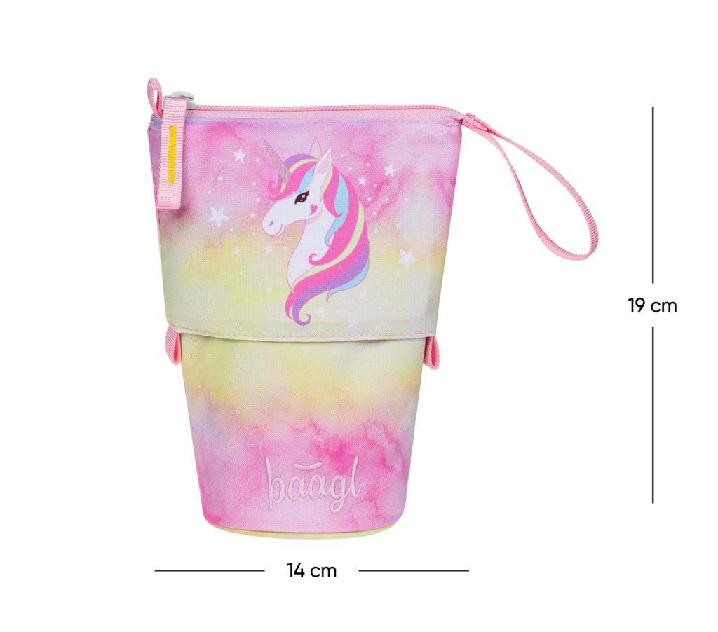 BAAGL Školní penál Pastelkovník Rainbow Unicorn GRS - Obrázek 6