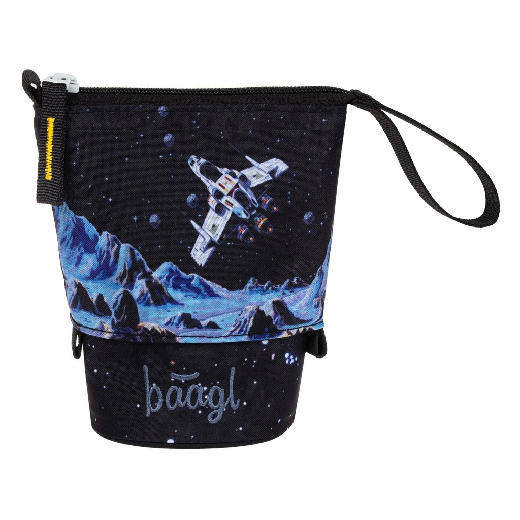 BAAGL Školní penál Pastelkovník Pixel Space GRS - Obrázek 3