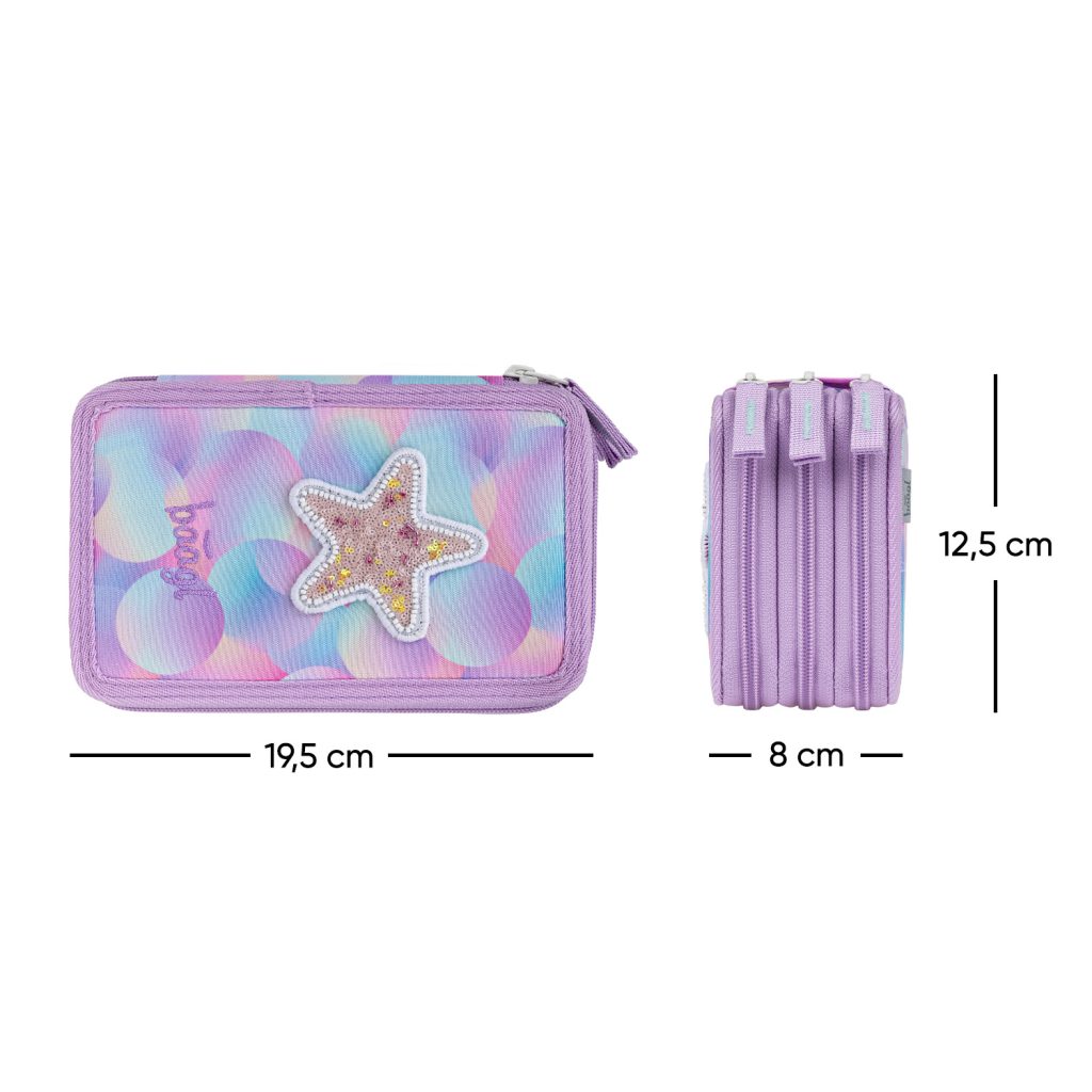 BAAGL Školní penál třípatrový Candy - Obrázek 6