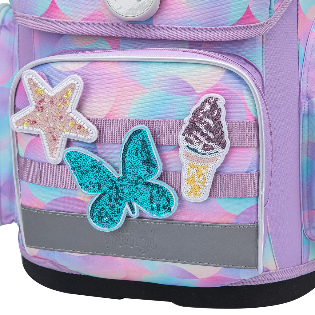 Školní set BAAGL Ergo Candy: aktovka, penál, sáček - Obrázek 4