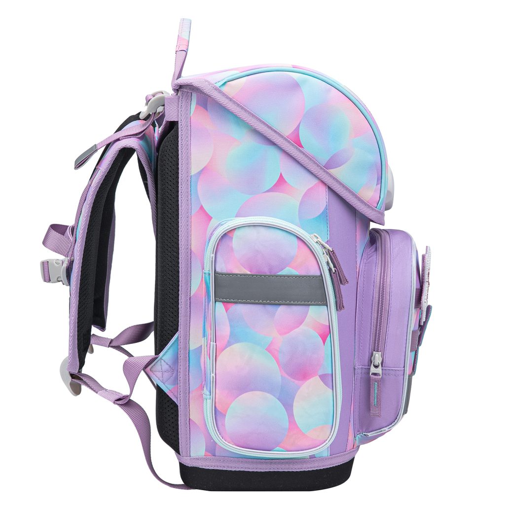 Školní set BAAGL Ergo Candy: aktovka, penál, sáček, zástěra, peněženka - Obrázek 3