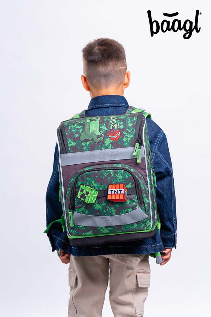 BAAGL Školní aktovka Zippy Plus Minecraft Boom - Obrázek 14