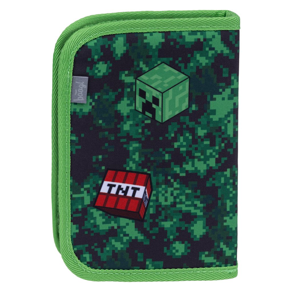 BAAGL Školní penál jednopatrový Minecraft Boom - Obrázek 2