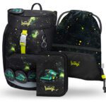 BAAGL SET 3 Airy Traktor: batoh, penál, sáček GRS