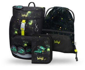 BAAGL SET 3 Airy Traktor: batoh, penál, sáček GRS