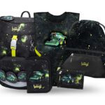 BAAGL SET 5 Airy Traktor: batoh, penál, sáček, zástěra, peněženka GRS