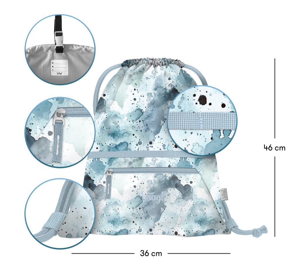 BAAGL Sáček s kapsou Polar GRS - Obrázek 3