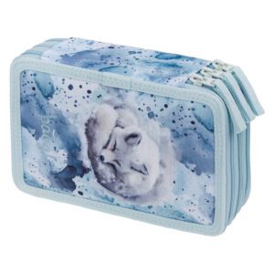 BAAGL Školní penál třípatrový Polar GRS