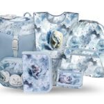 BAAGL SET 5 Airy Polar: batoh, penál, sáček, zástěra, peněženka GRS