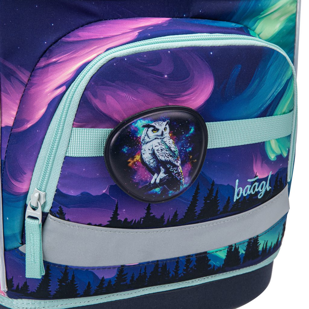 Školní set BAAGL Zippy Plus Aurora - aktovka, penál, sáček GRS - Obrázek 5