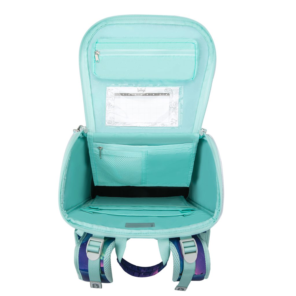 Školní set BAAGL Zippy Plus Aurora - aktovka, penál, sáček, zástěra, peněženka GRS - Obrázek 8