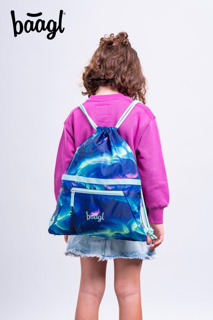 Školní set BAAGL Zippy Plus Aurora - aktovka, penál, sáček, zástěra, peněženka GRS - Obrázek 13