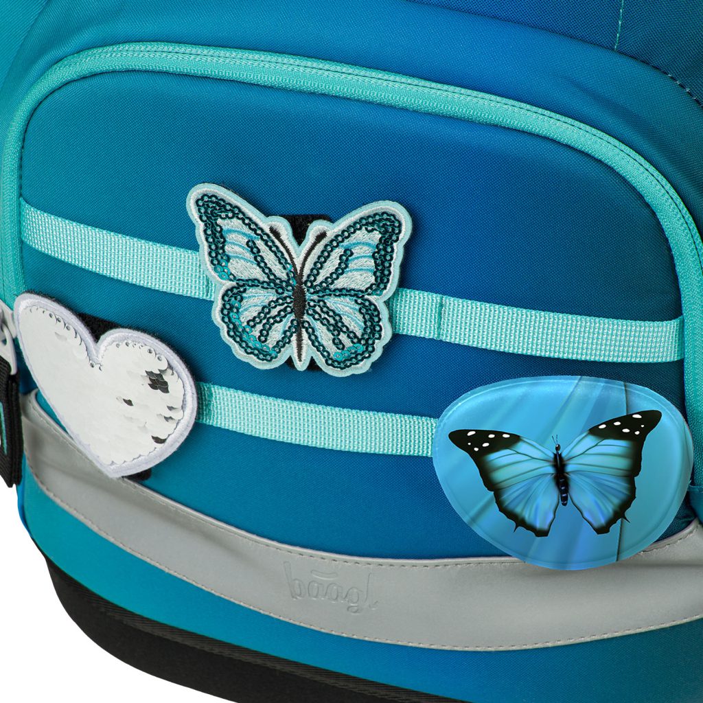 Školní set BAAGL Airy Plus Butterfly - batoh, penál, sáček - Obrázek 7