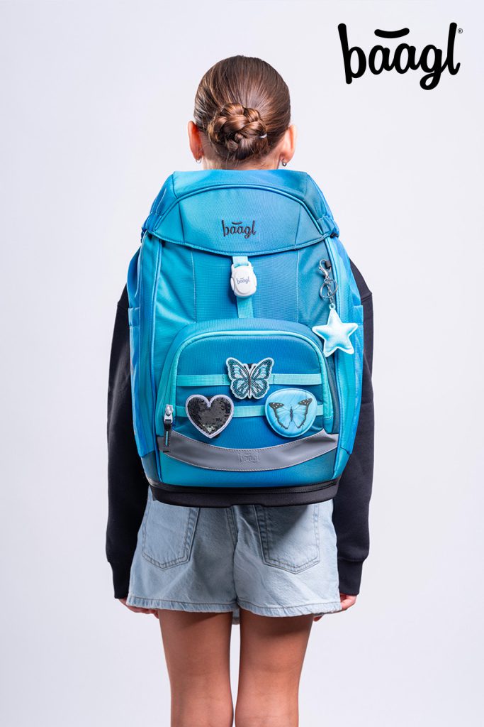 Školní set BAAGL Airy Plus Butterfly - batoh, penál, sáček - Obrázek 11