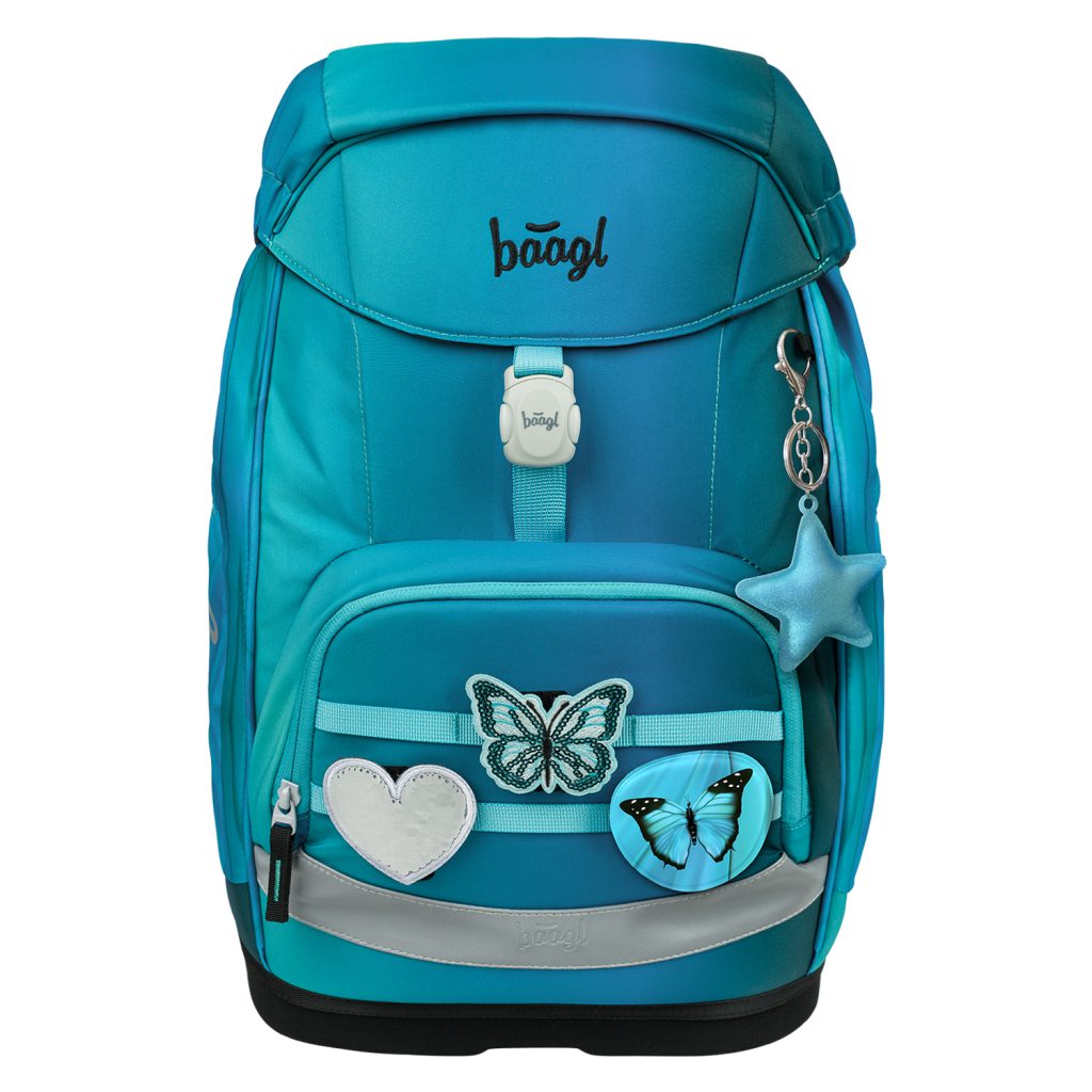 Školní set BAAGL Airy Plus Butterfly - batoh, penál, sáček, zástěra, peněženka - Obrázek 9