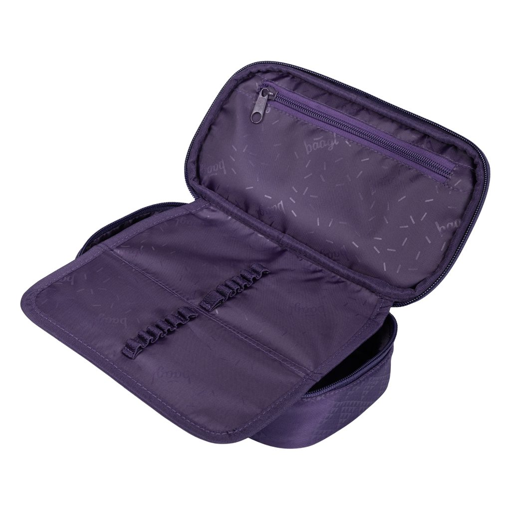 BAAGL Školní penál etue Plum - Obrázek 3