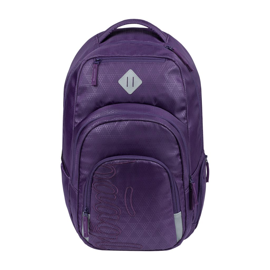 Školní set BAAGL Coolmate Plum - batoh, penál, sáček - Obrázek 2