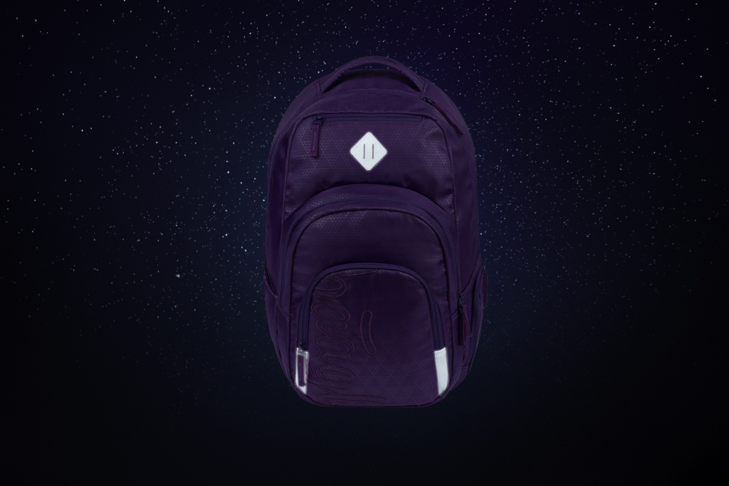 Školní set BAAGL Coolmate Plum - batoh, penál, sáček - Obrázek 9