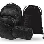 BAAGL SET 3 Coolmate Onyx: batoh, penál, sáček