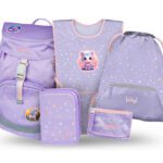 BAAGL SET 5 Airy Mazlíčci: batoh, penál, sáček, zástěra, peněženka