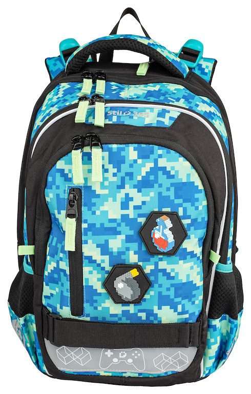 Stil Školní batoh Junior Pixel Quest - Obrázek 6