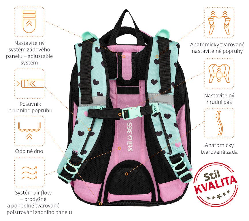 Stil Školní batoh Junior Cosmo - Obrázek 14