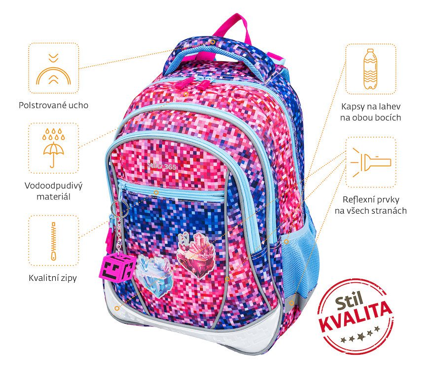 Stil Školní batoh Prime Craftgirl - Obrázek 11