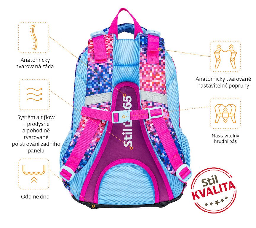 Stil Školní batoh Prime Craftgirl - Obrázek 12