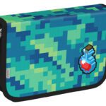 Školní penál jednopatrový Pixel Quest