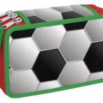Školní penál třípatrový Soccer