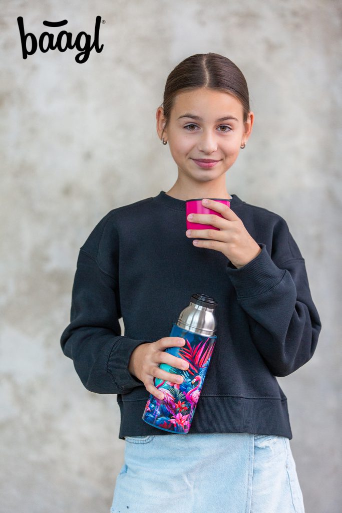 BAAGL Termoláhev Plameňáci, 550 ml - Obrázek 5